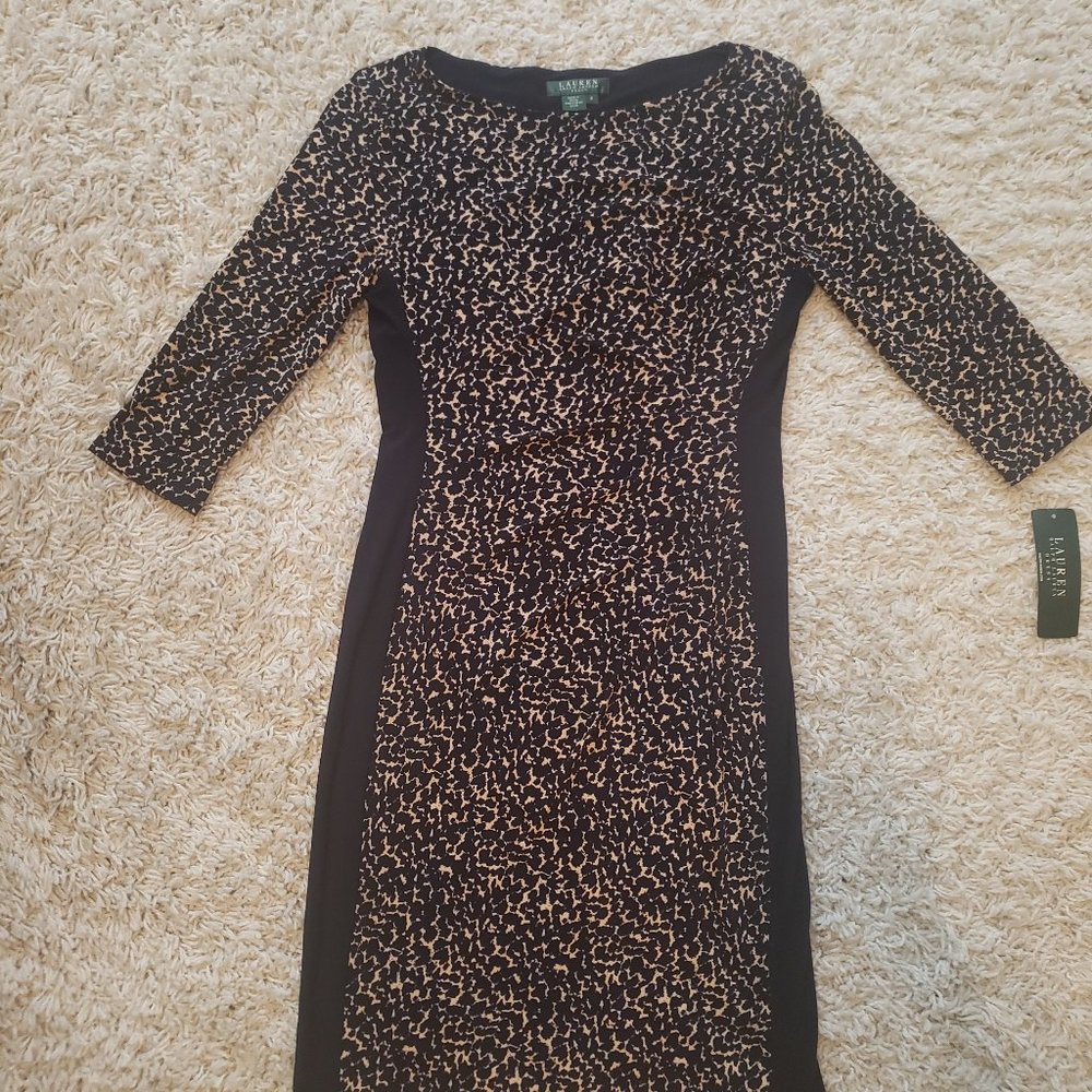 Ralph Lauren Navy Blue Cocktail Dress